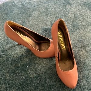 Report blush heels